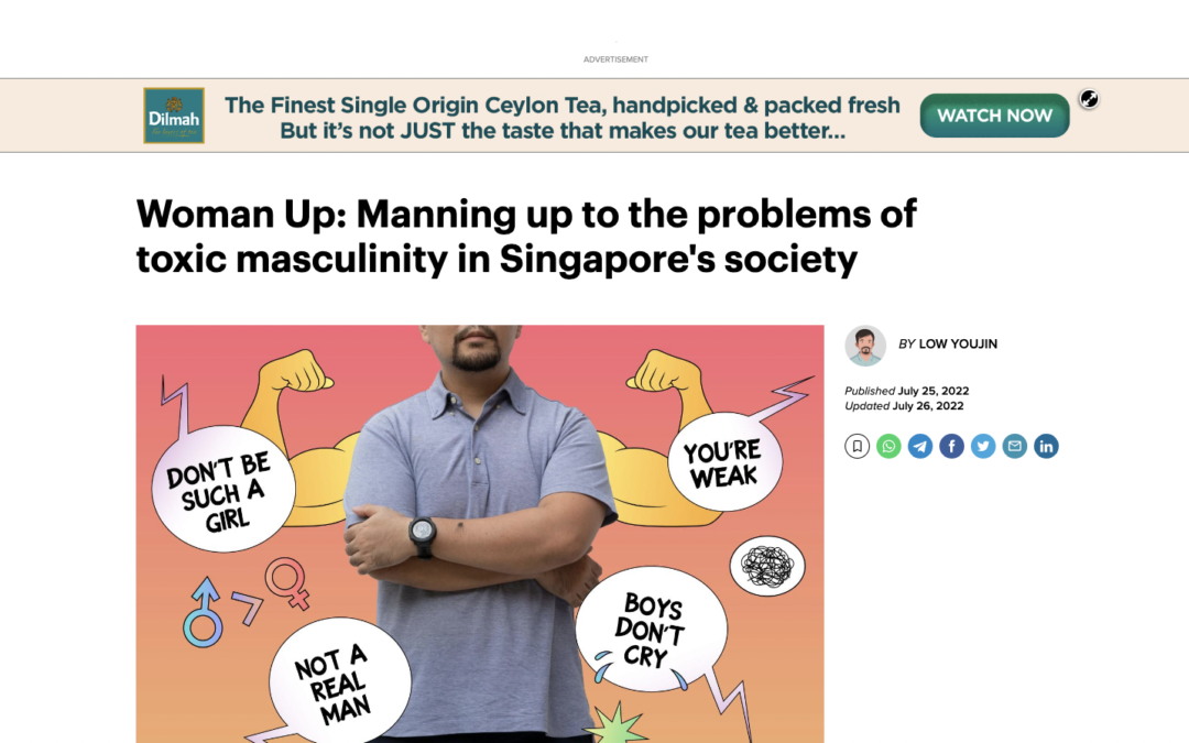 Manning up to the problems of toxic masculinity in Singapore’s society
