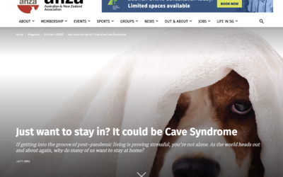 Just want to stay in? It could be Cave Syndrome
