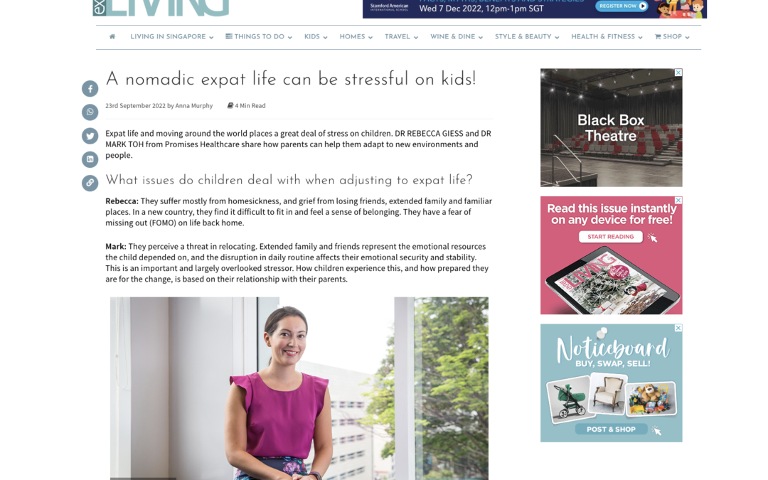 Expat Living - A nomadic expat life can be stressful on kids!