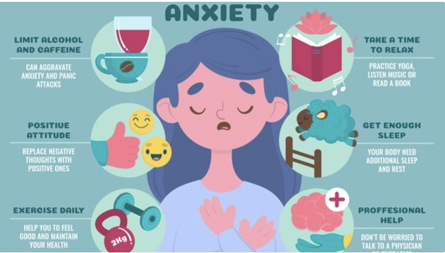 Tips to control anxiety