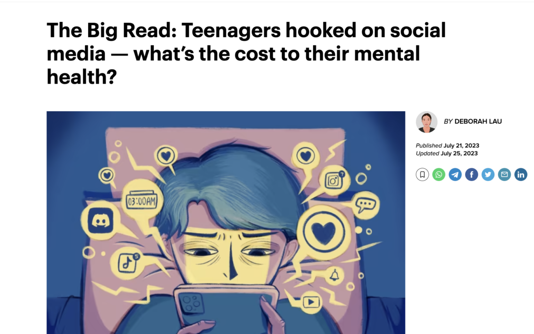 Teenagers hooked on social media — what’s the cost to their mental health?