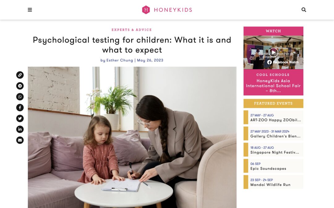 Psychological testing for children: What it is and what to expect