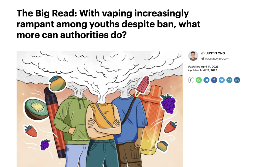 With vaping increasingly rampant among youths despite ban, what more can authorities do?