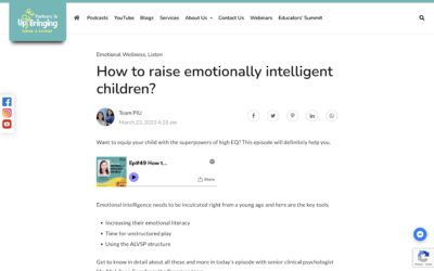 How to raise emotionally intelligent children?