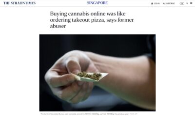 Buying cannabis online was like ordering takeout pizza, says former abuser