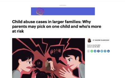 Child abuse cases in larger families: Why parents may pick on one child and who’s more at risk